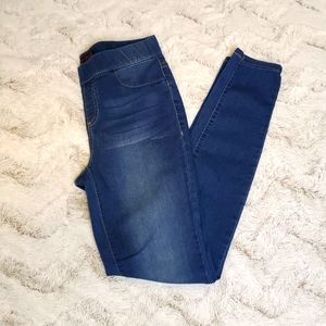 No Boundaries, jegging, blue, size juniors 3/5